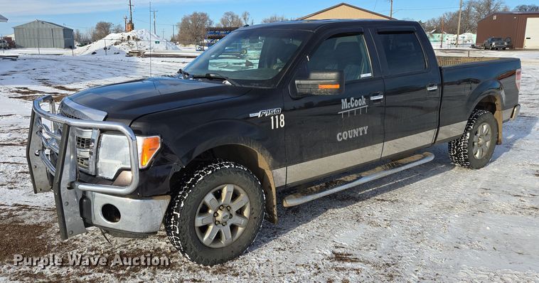 image for item ES2630 2013 Ford F150 XLT Crew Cab pickup truck