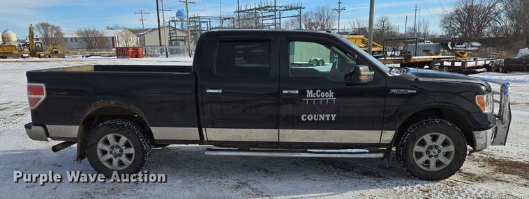 image for item ES2630 2013 Ford F150 XLT Crew Cab pickup truck