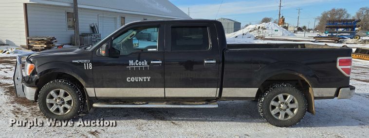 image for item ES2630 2013 Ford F150 XLT Crew Cab pickup truck