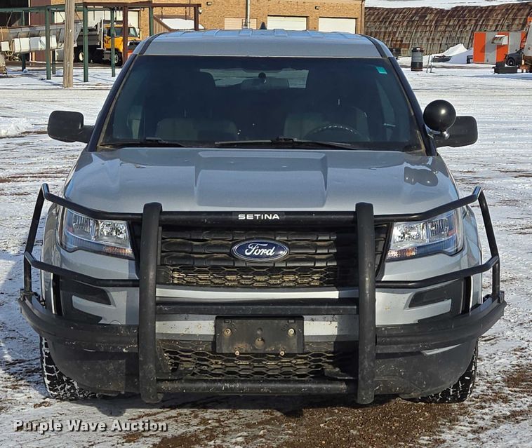 image for item ES2631 2018 Ford Explorer Police Interceptor SUV