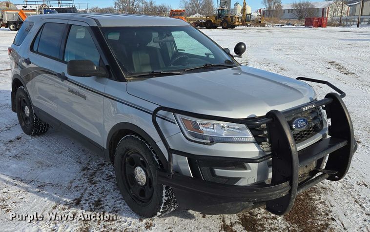 image for item ES2631 2018 Ford Explorer Police Interceptor SUV