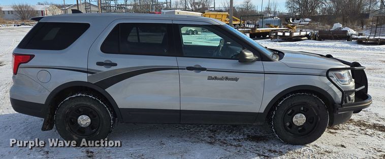 image for item ES2631 2018 Ford Explorer Police Interceptor SUV