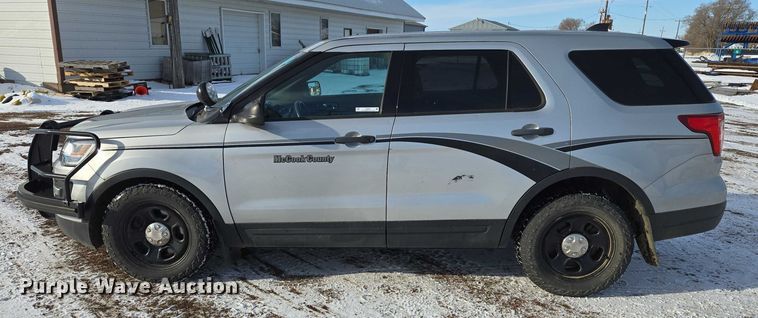 image for item ES2631 2018 Ford Explorer Police Interceptor SUV