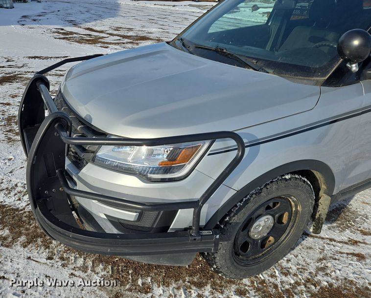image for item ES2631 2018 Ford Explorer Police Interceptor SUV