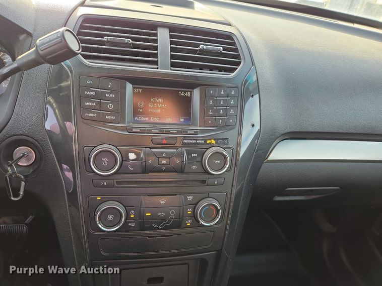 image for item ES2631 2018 Ford Explorer Police Interceptor SUV