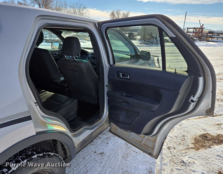 image for item ES2631 2018 Ford Explorer Police Interceptor SUV