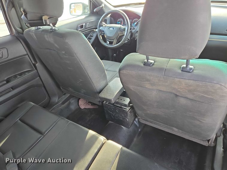 image for item ES2631 2018 Ford Explorer Police Interceptor SUV