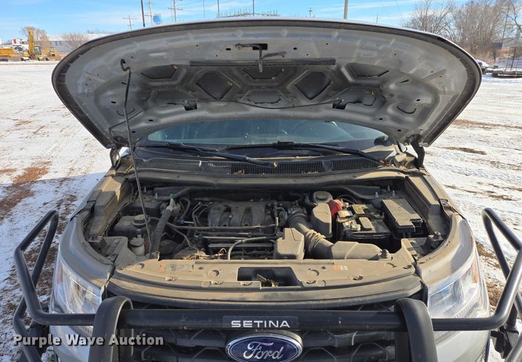 image for item ES2631 2018 Ford Explorer Police Interceptor SUV