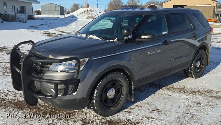 image for item ES2632 2017 Ford Explorer Police Interceptor SUV