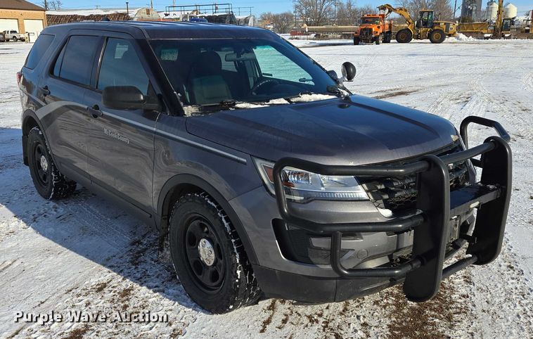 image for item ES2632 2017 Ford Explorer Police Interceptor SUV