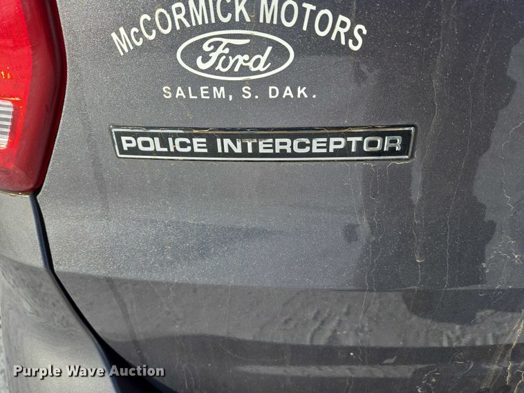 image for item ES2632 2017 Ford Explorer Police Interceptor SUV