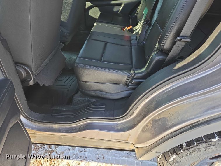 image for item ES2632 2017 Ford Explorer Police Interceptor SUV