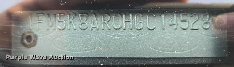 image for item ES2632 2017 Ford Explorer Police Interceptor SUV