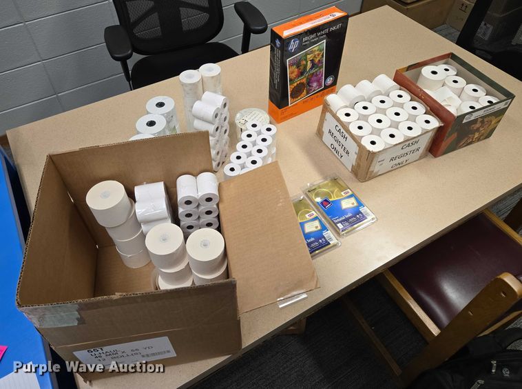 image for item ES2642 Receipt paper rolls