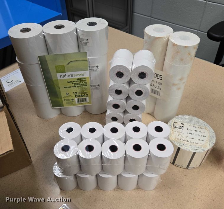 image for item ES2642 Receipt paper rolls