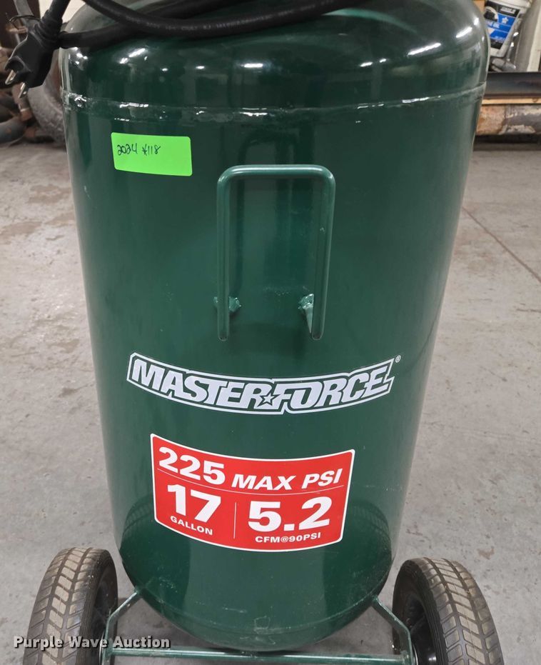 image for item ES2645 Masterforce air compressor