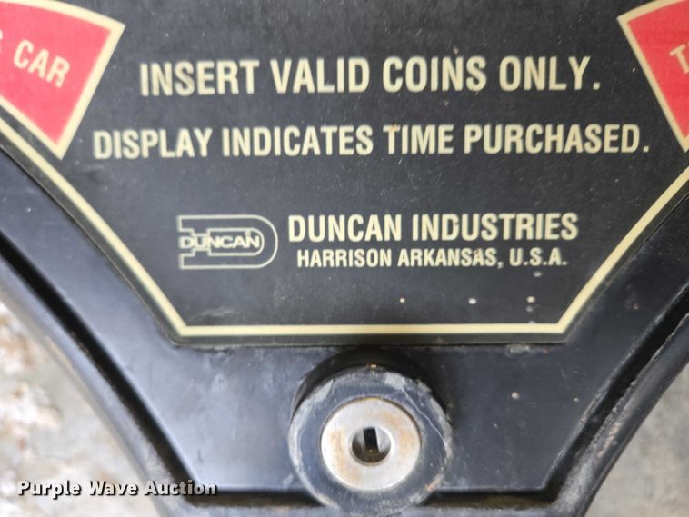 image for item ES2654 Duncan Industries parking meters