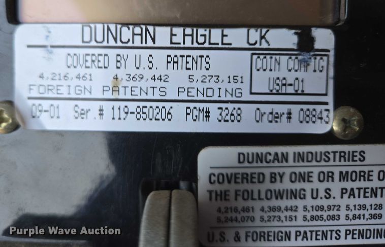 image for item ES2654 Duncan Industries parking meters