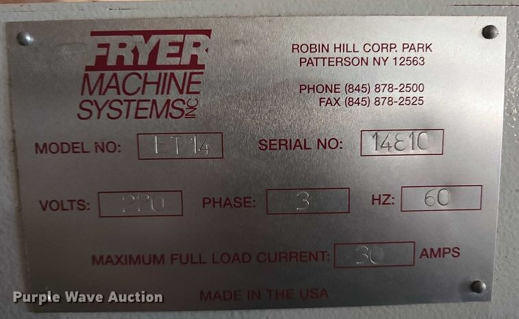 image for item ES2655 Fryer Easy Turn 14 CNC lathe