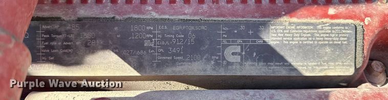 image for item ES5555 2013 Peterbilt 388 dump truck