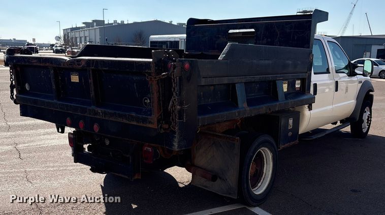 image for item ES5560 2005 Ford F450 Super Duty XL Crew Cab dump truck