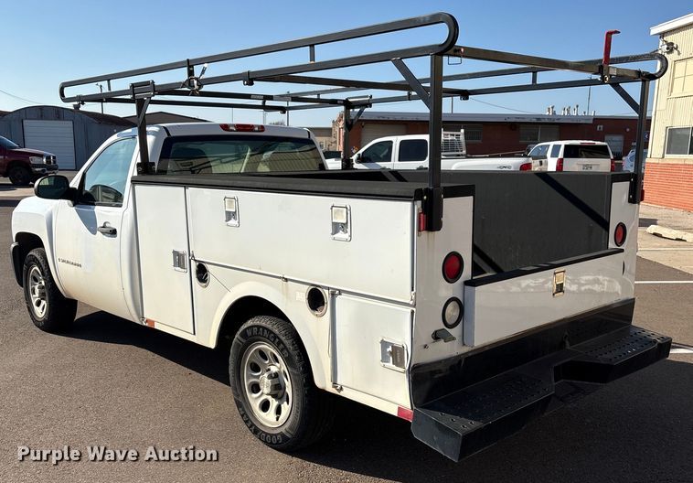 image for item ES5564 2009 Chevrolet Silverado 1500 utility bed pickup truck