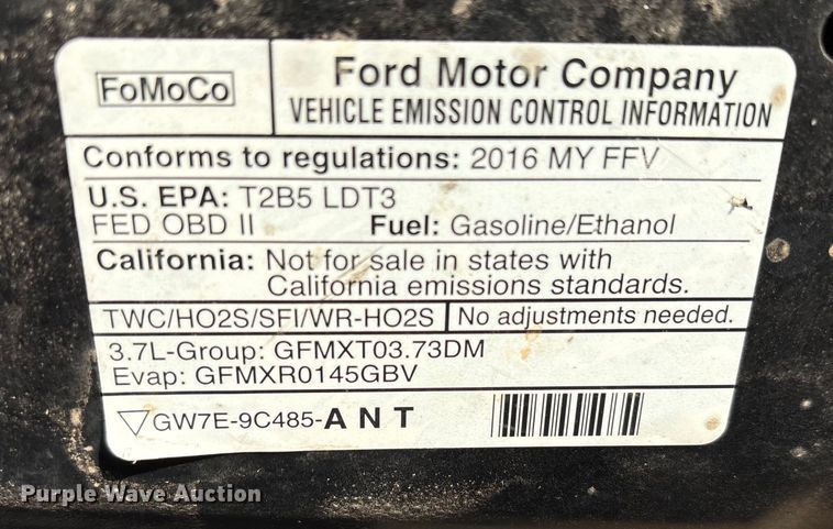 image for item ES5569 2016 Ford Explorer SUV