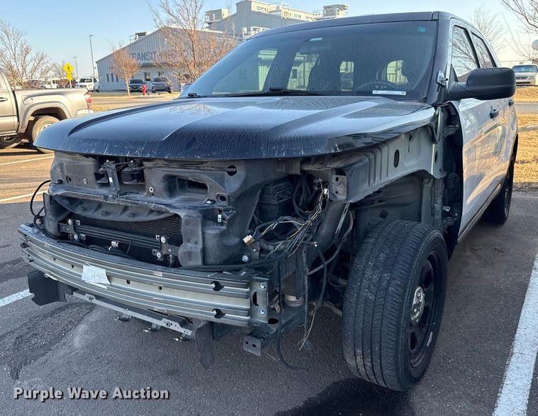 image for item ES5571 2017 Ford Explorer Police Interceptor SUV