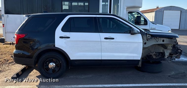 image for item ES5571 2017 Ford Explorer Police Interceptor SUV