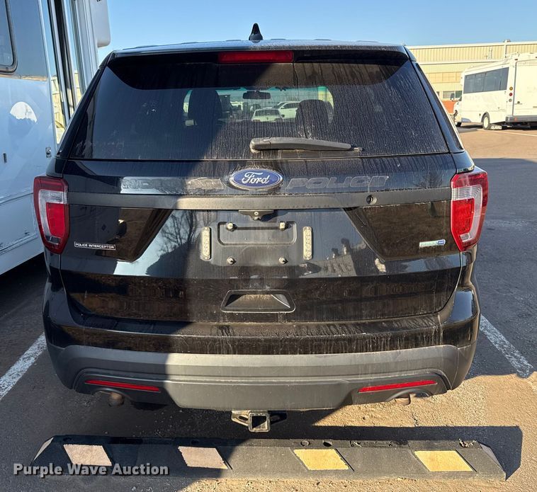 image for item ES5571 2017 Ford Explorer Police Interceptor SUV