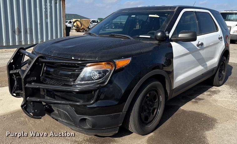 image for item ES5575 2013 Ford Explorer Police Interceptor SUV