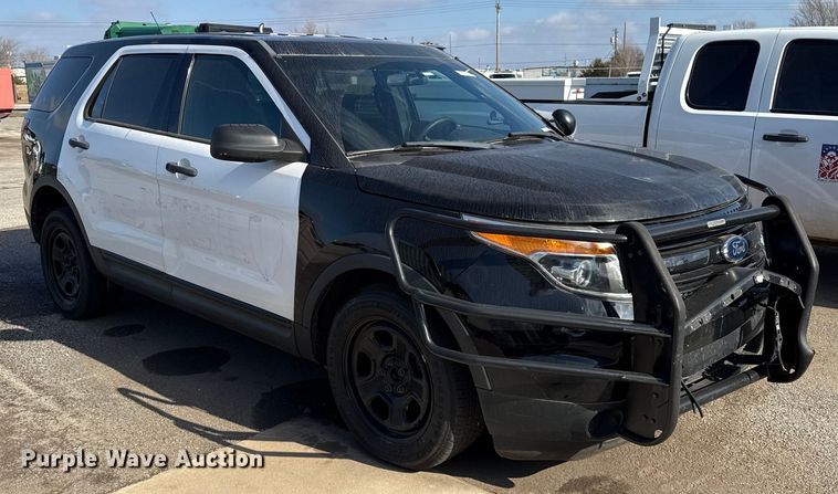 image for item ES5575 2013 Ford Explorer Police Interceptor SUV