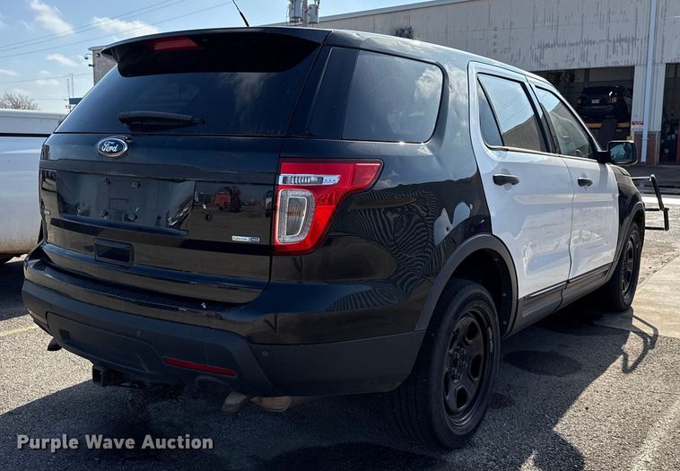 image for item ES5575 2013 Ford Explorer Police Interceptor SUV