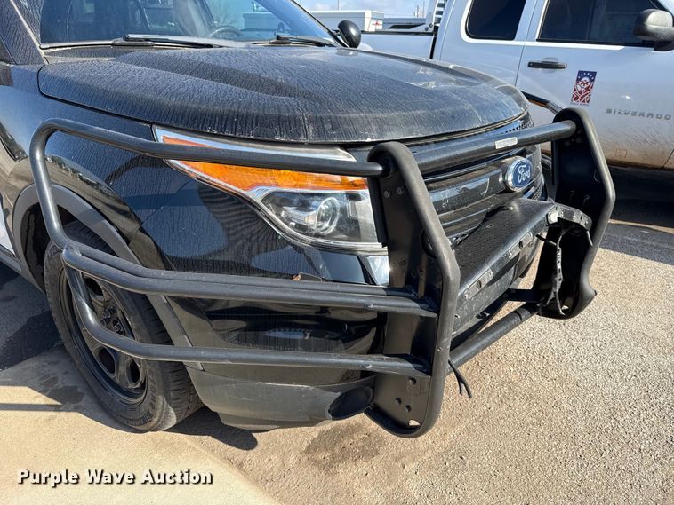 image for item ES5575 2013 Ford Explorer Police Interceptor SUV