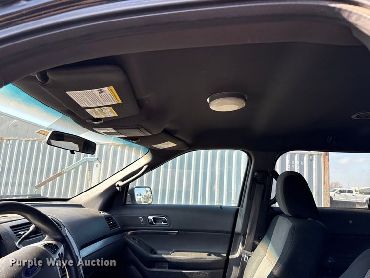 image for item ES5575 2013 Ford Explorer Police Interceptor SUV