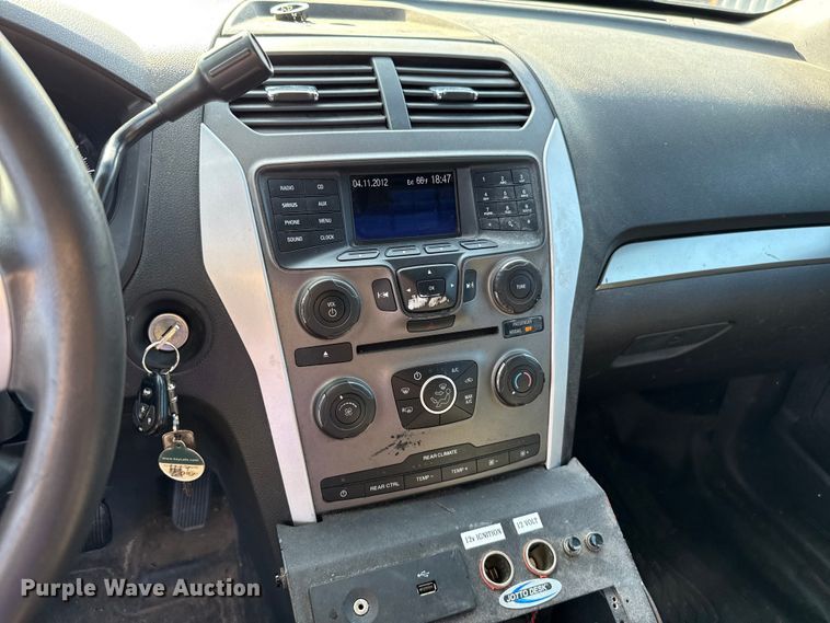 image for item ES5575 2013 Ford Explorer Police Interceptor SUV