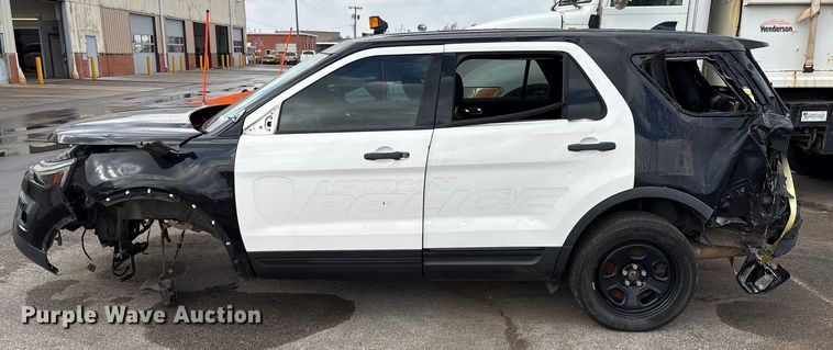 image for item ES5576 2017 Ford Explorer Police Interceptor SUV