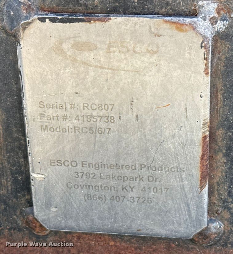 image for item ES5609 Esco RC 5/6/7 excavator thumb