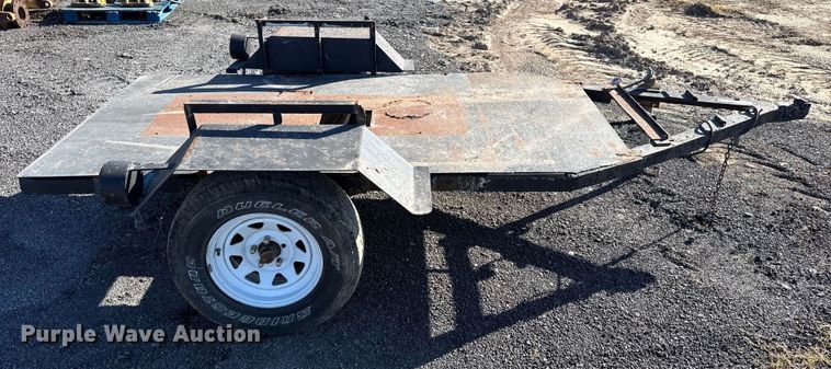 image for item ES5610 Shop built utility trailer