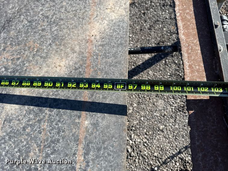 image for item ES5610 Shop built utility trailer