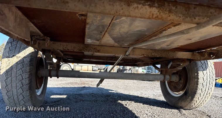 image for item ES5610 Shop built utility trailer