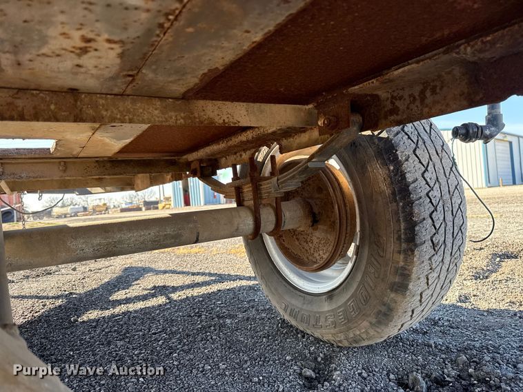 image for item ES5610 Shop built utility trailer