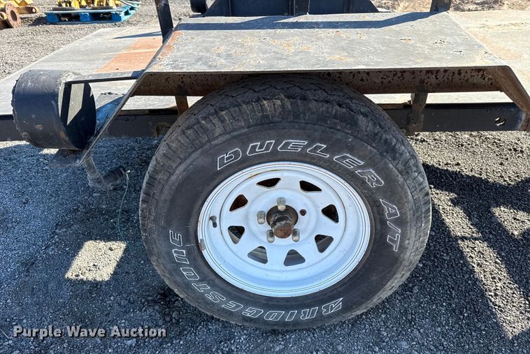 image for item ES5610 Shop built utility trailer