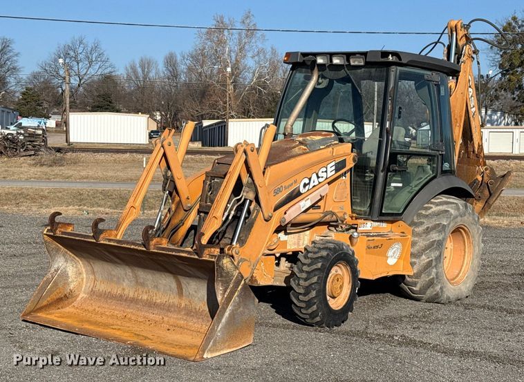 image for item ES5611 2008 Case 580 Super M Series 3 backhoe