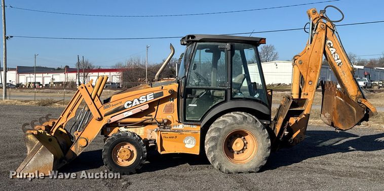 image for item ES5611 2008 Case 580 Super M Series 3 backhoe