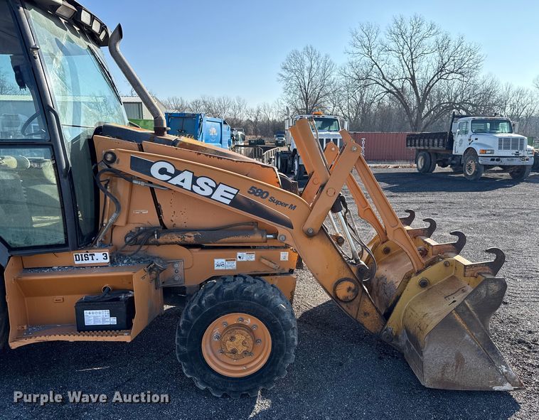 image for item ES5611 2008 Case 580 Super M Series 3 backhoe