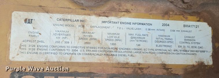 image for item ET1005 2006 Caterpillar 950G wheel loader