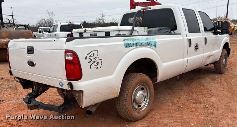 image for item ET1007 2013 Ford F250 Super Duty Crew Cab pickup truck