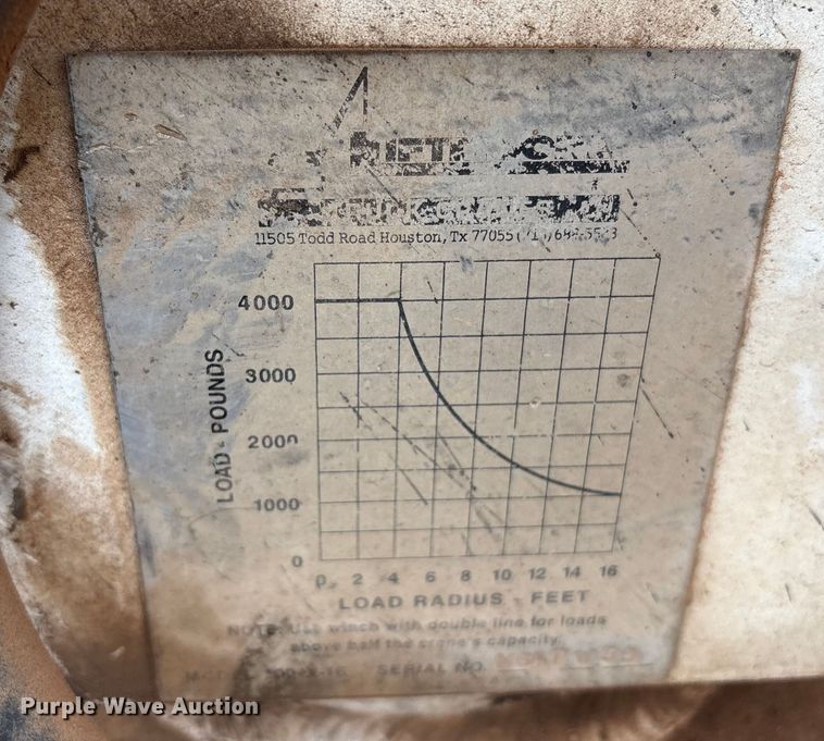 image for item ET1014 2003 Ford F650 Super Duty XL utility / service truck