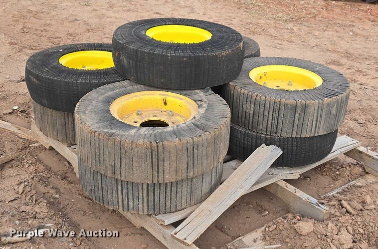 image for item ET1023 John Deere tractor tires